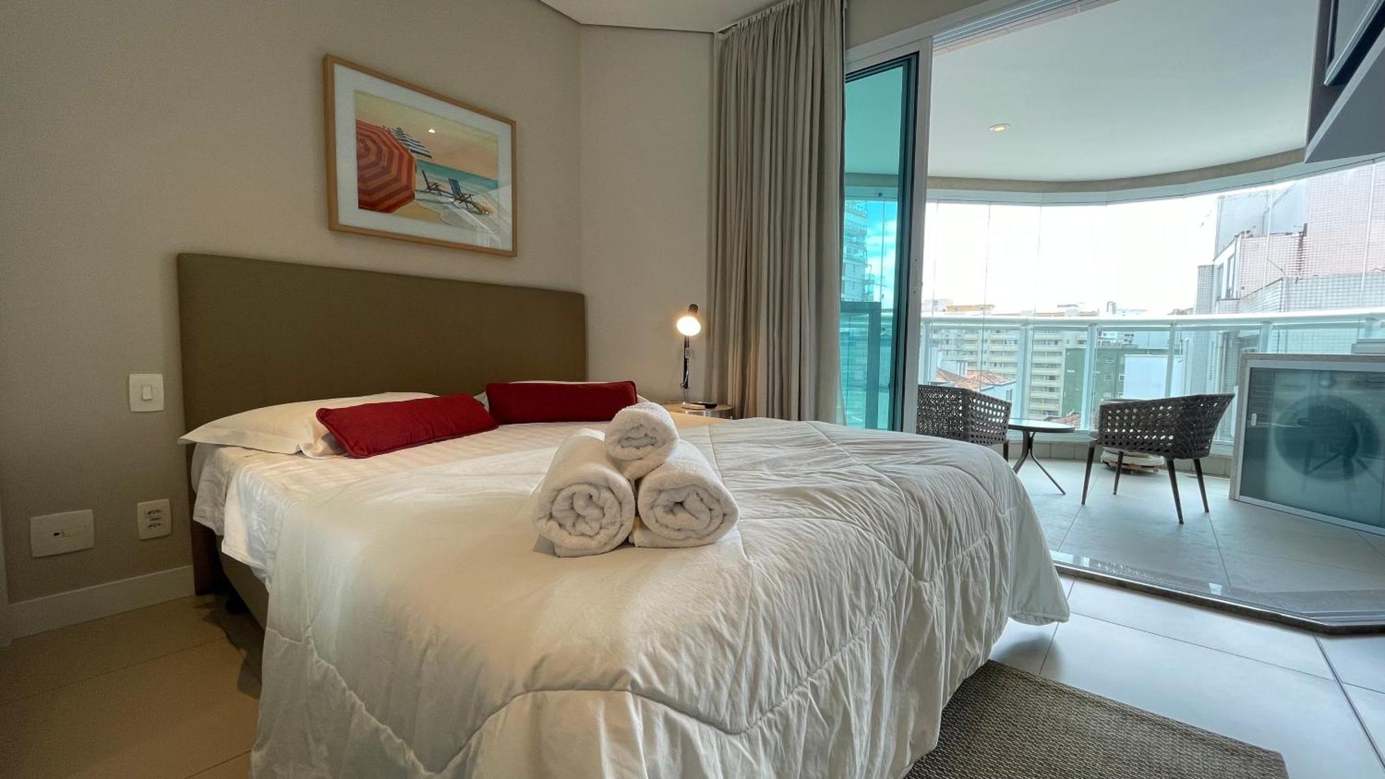 Book Santos - Estanconfor 1201 - Conforto E Comodidade Na Quadra Da Praia 외부 사진